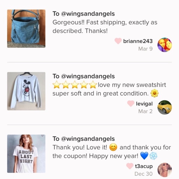 SHOP WITH CONFIDENCE ! 🌸🥂 - Picture 4 of 5